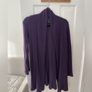 Cynthia Rowley 100% Cashmere Cardigan | Color: Rich Purple | Size: XS